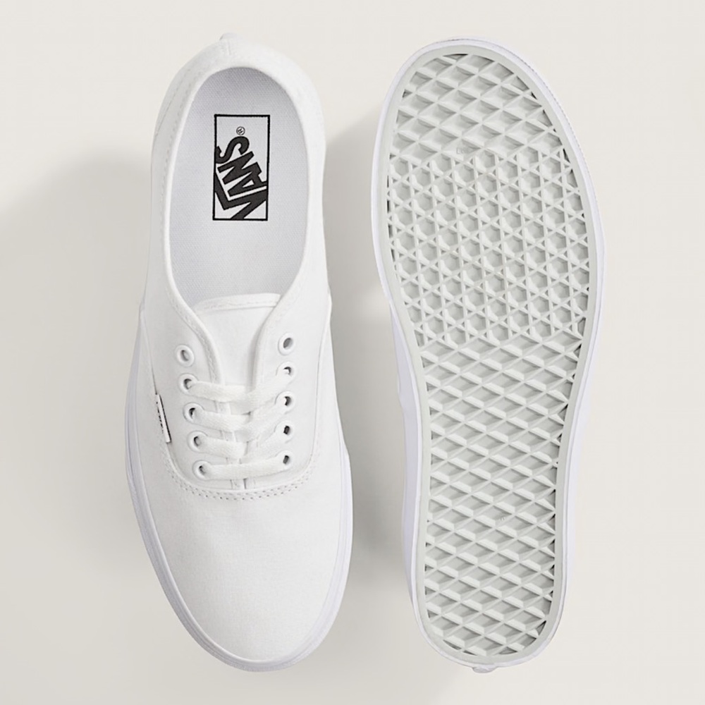 Vans Men’s Classic White Authentic Shoe
Lifestyle, Original Icon Canvas Sneakers - Picture 4 of 6